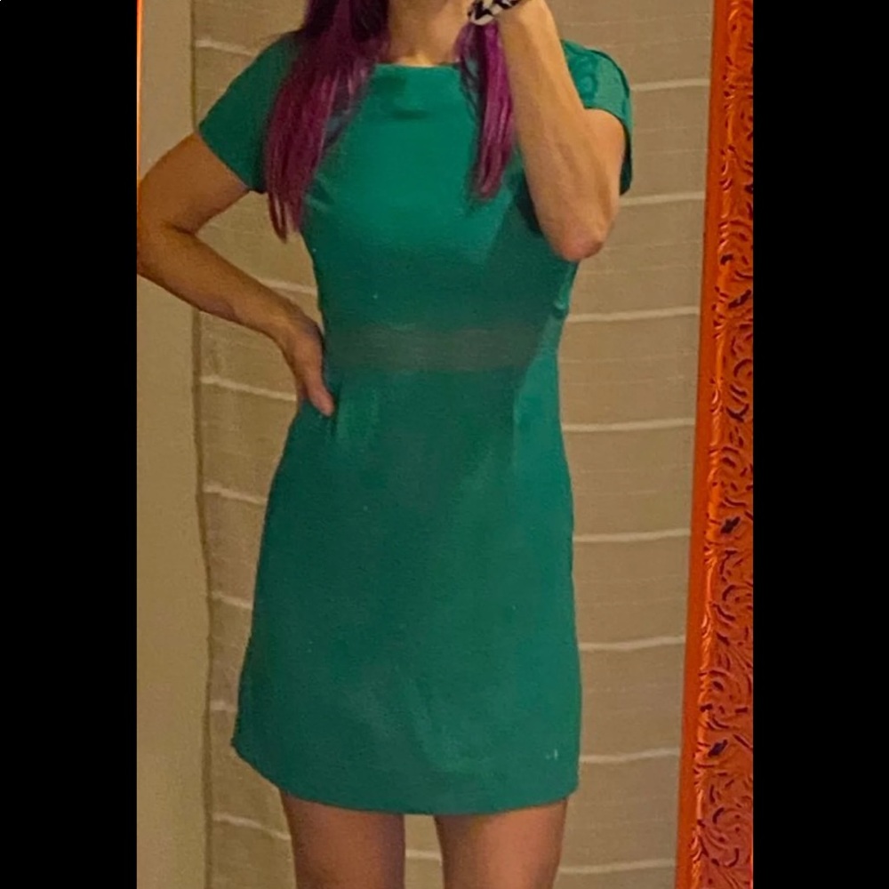 Green dress
